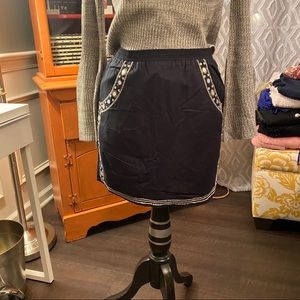 Velvet by Graham & Spencer black mini skirt xs